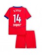 Paris Saint-Germain Desire Doue #14 Replika Tredje Kläder Barn 2025-26 Kortärmad (+ byxor)